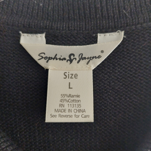 SOPHIA JAYNE Sleeveless Holiday Sweater Snowman Vest NWOT - Picture 2 of 12